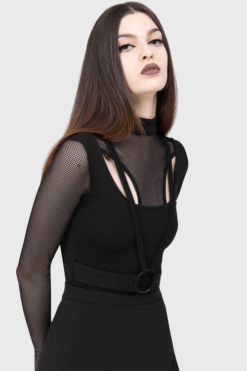 Killstar Chaos Coalition Top Black