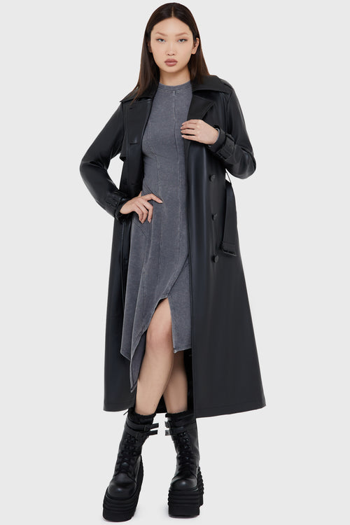 Killstar Cinderstorm Dress Grey