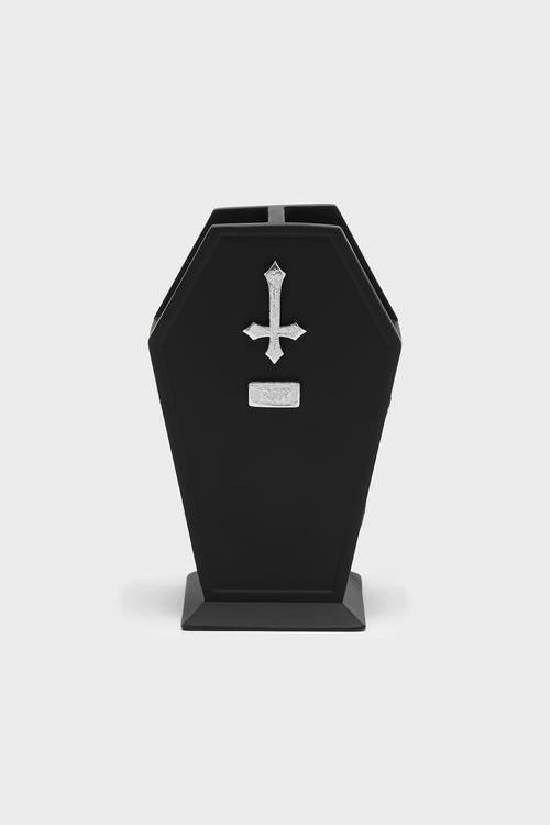 killstar Coffin Brush Holder Black