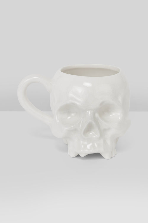 Killstar Cranium Mug White