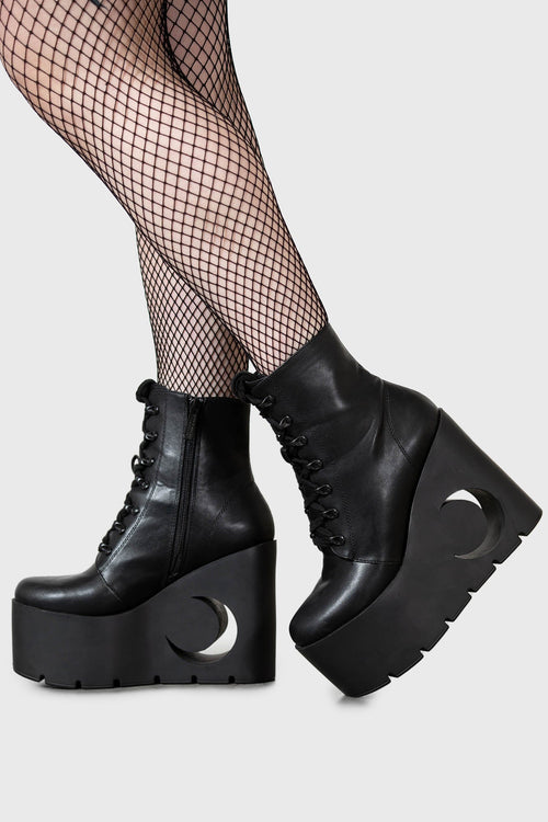 Killstar Crescent Boots Black