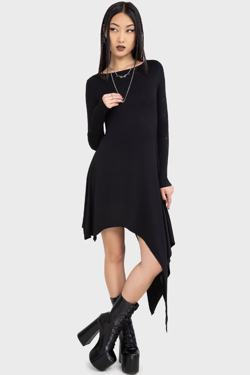 Killstar Crescent Doom Dress Black