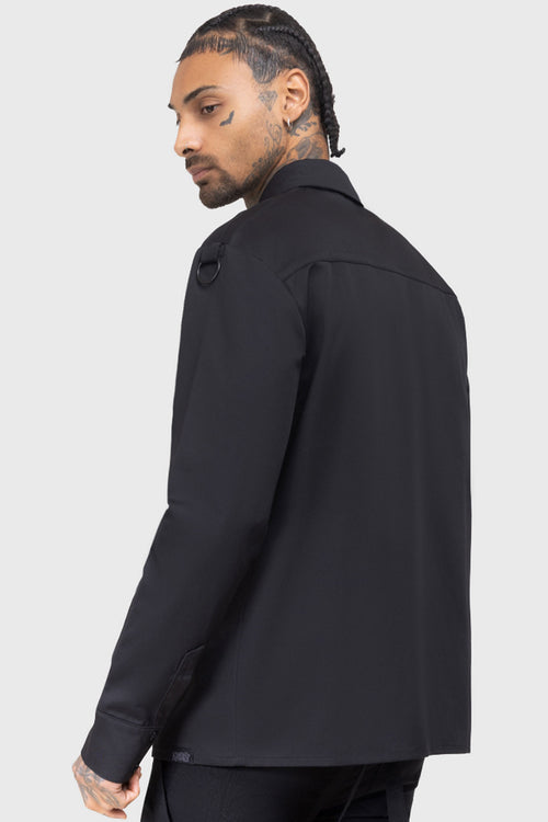 Killstar Crescent Dread Shacket Black