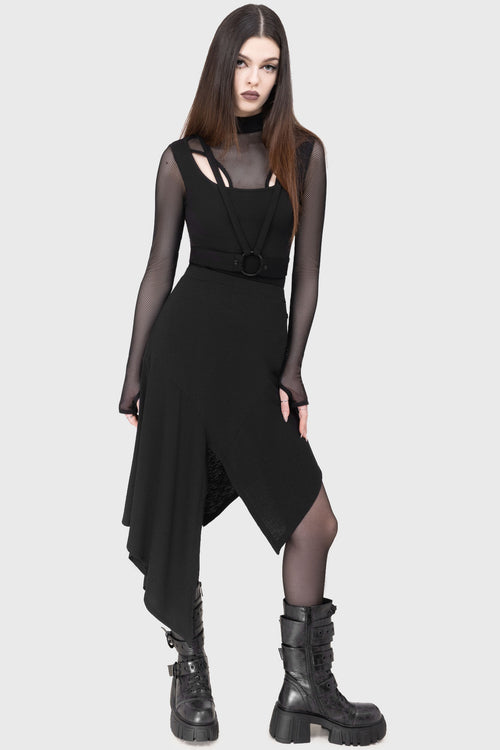 Killstar Crimsolite Skirt Black