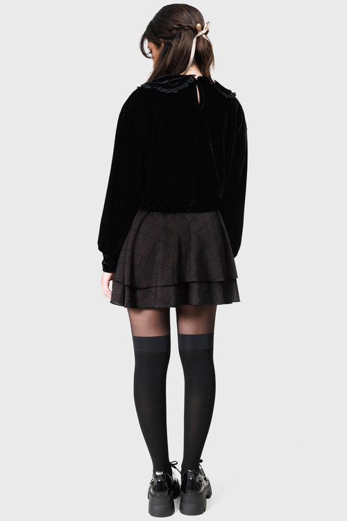 Killstar Cryptessa Skirt Tartan