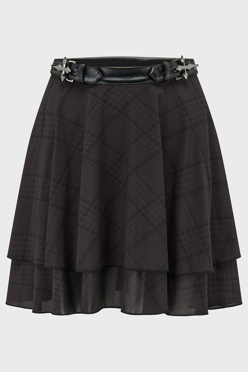 Killstar Cryptessa Skirt Tartan