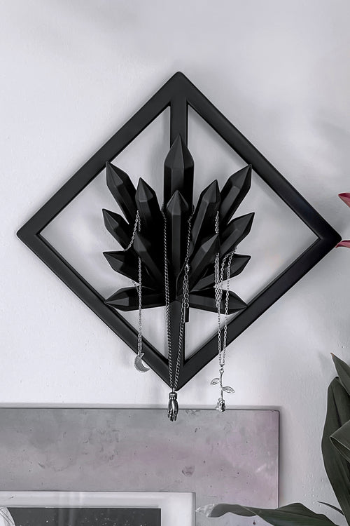 killstar Crystal Wall Hanger [B] Black
