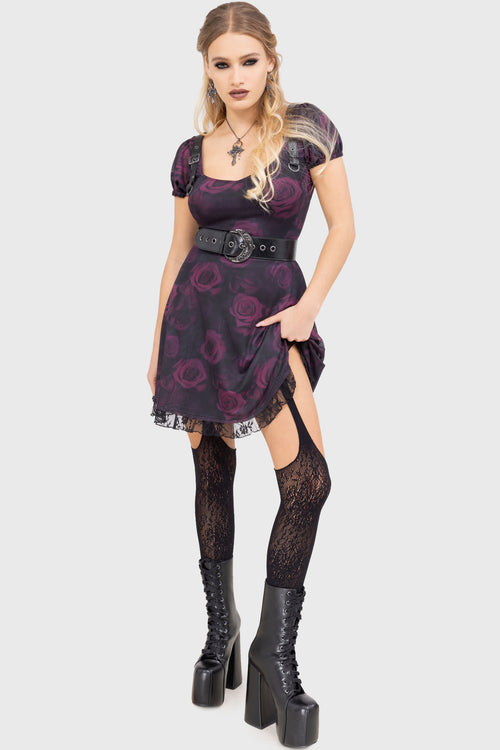 Killstar Cursed Mirage Stockings Black