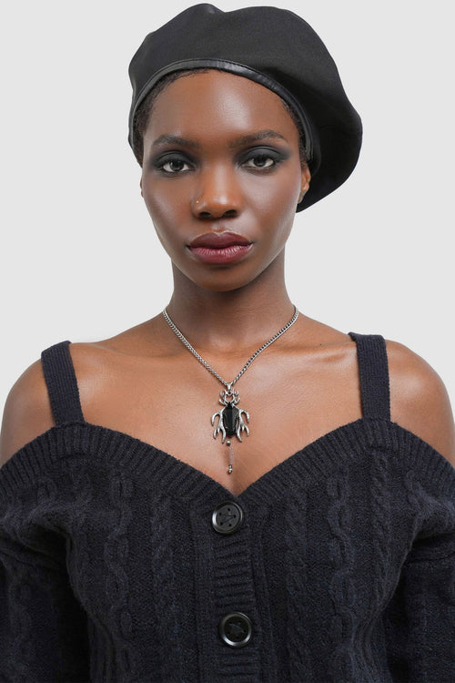 Killstar Dark Ballad Crop Top Black