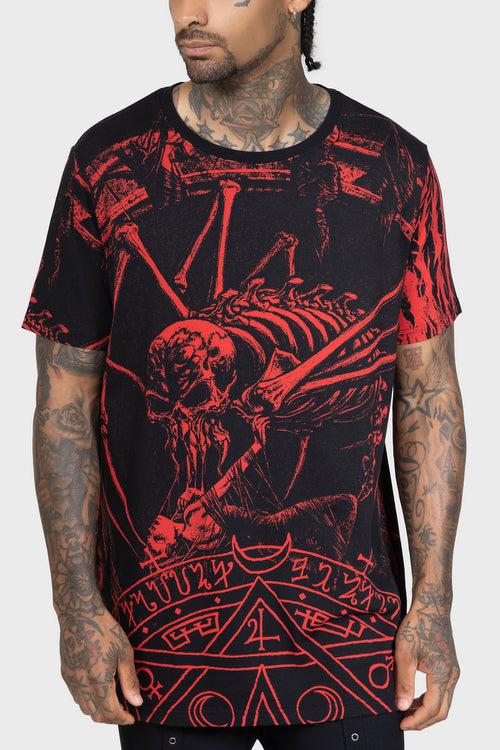 Killstar Dark Catharsis T Shirt Black/Red