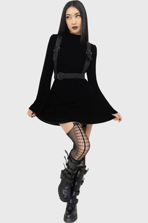 killstar Dark Dawn Dress Black
