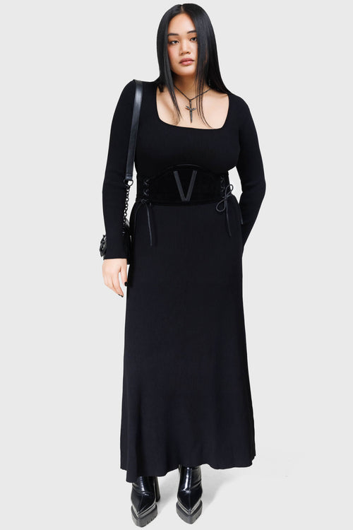 Killstar Dark Glyph Dress Black