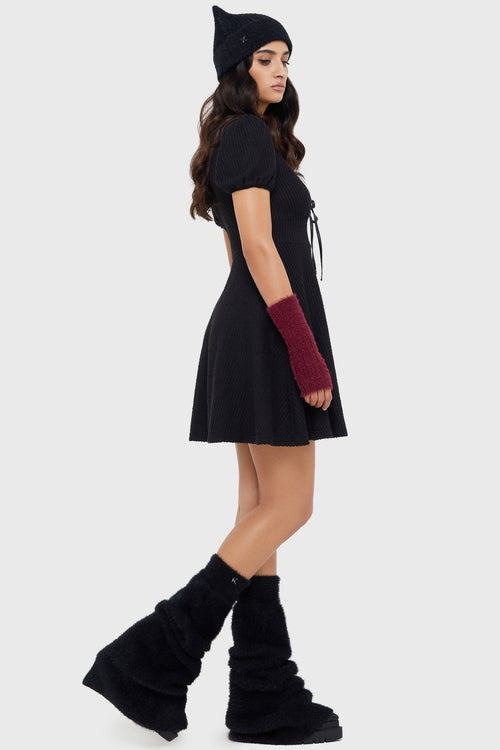 Killstar Dark Night Leg Warmers [Black] Black