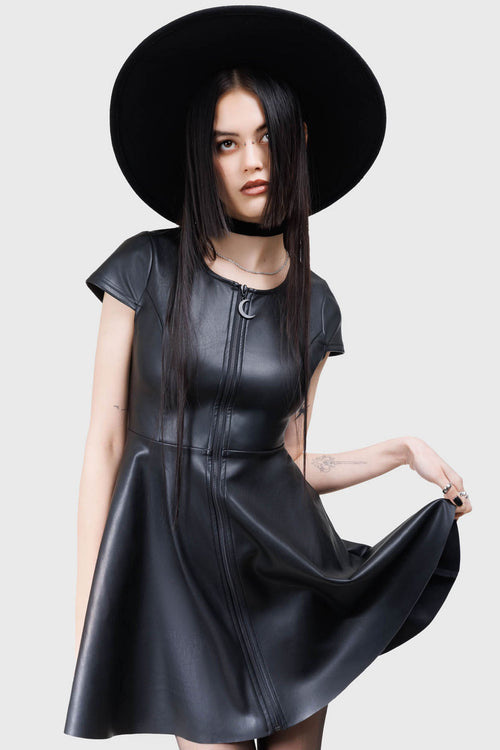 killstar Dark Whisper Dress Black