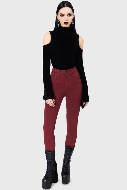 killstar Darklord Jeans Red