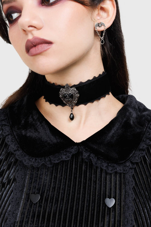 Killstar Darkmoor Academy Choker Black