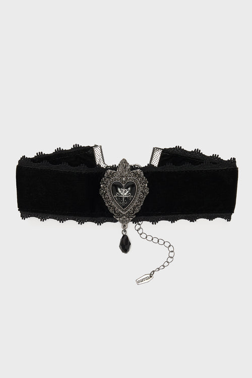 killstar Darkmoor Academy Choker Black
