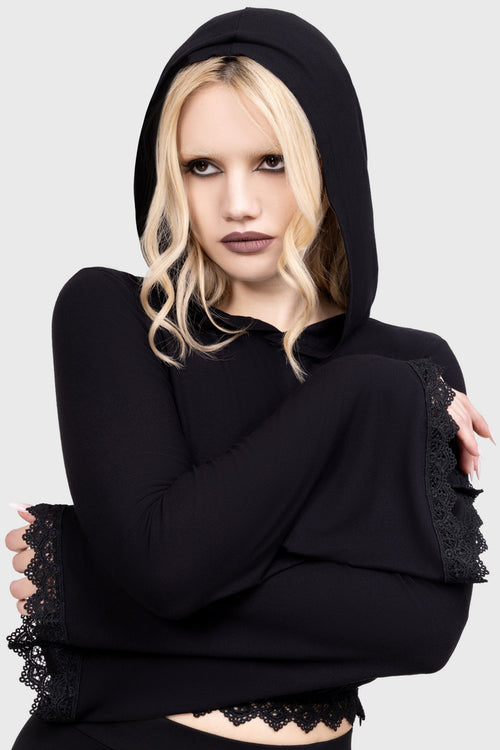 Killstar Darkwood Grove Top Black