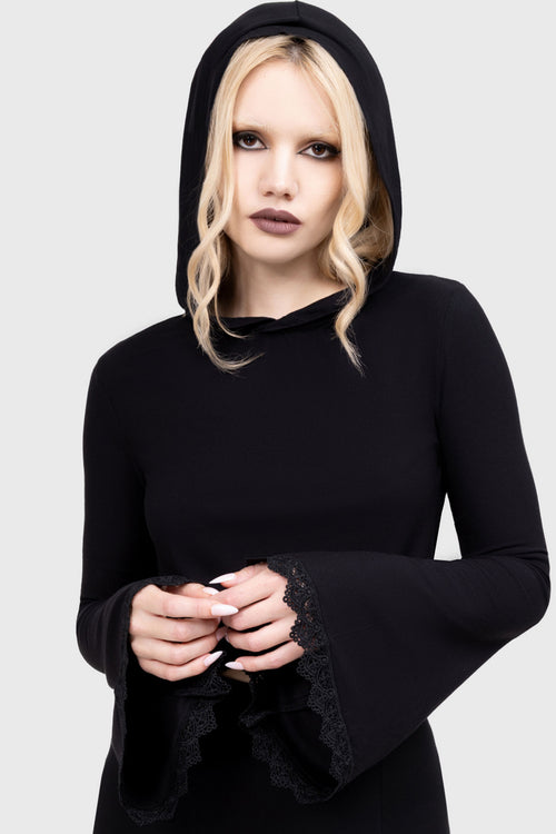 Killstar Darkwood Grove Top Black