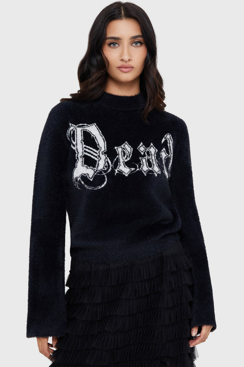 killstar Dead Debbie Jumper Black/Ivory