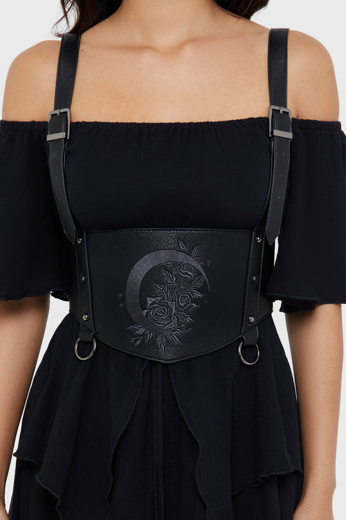 Killstar Dead Thorn Harness Black