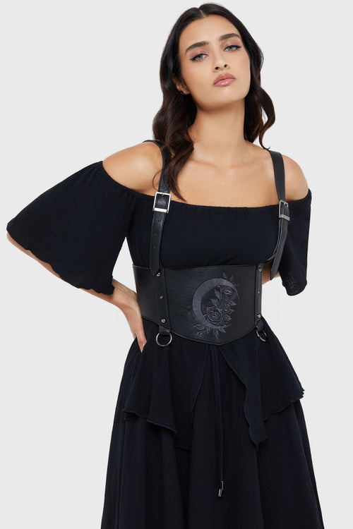 Killstar Dead Thorn Harness Black