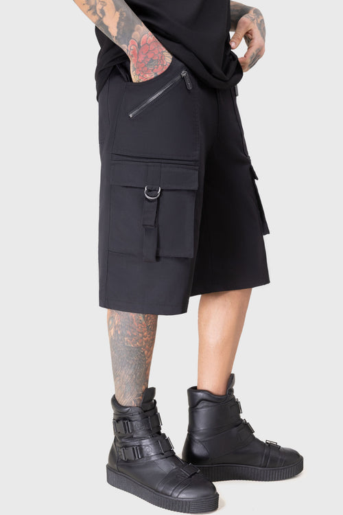 Killstar Dead Tropic Shorts Black