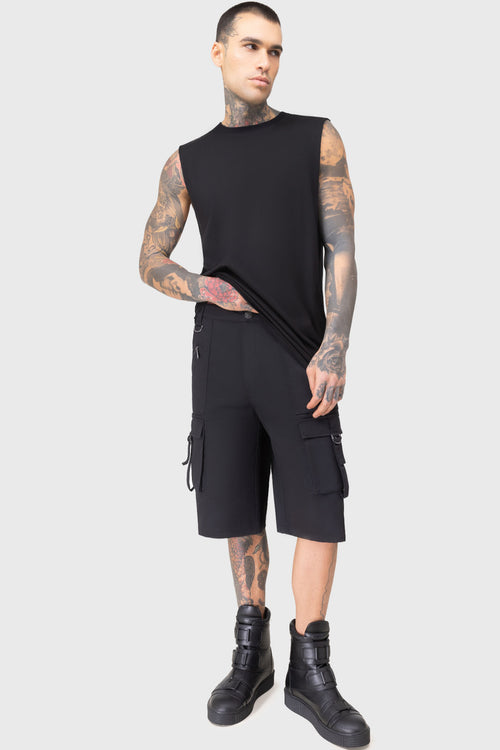 Killstar Dead Tropic Shorts Black