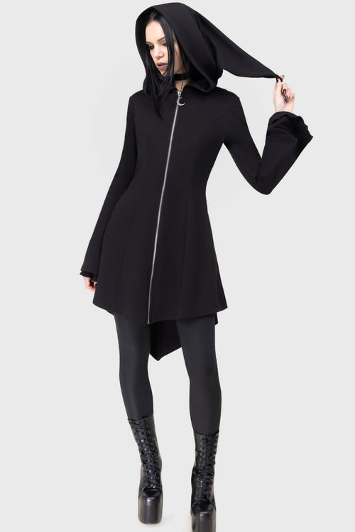 killstar Deadly Cauldron Cloak Black