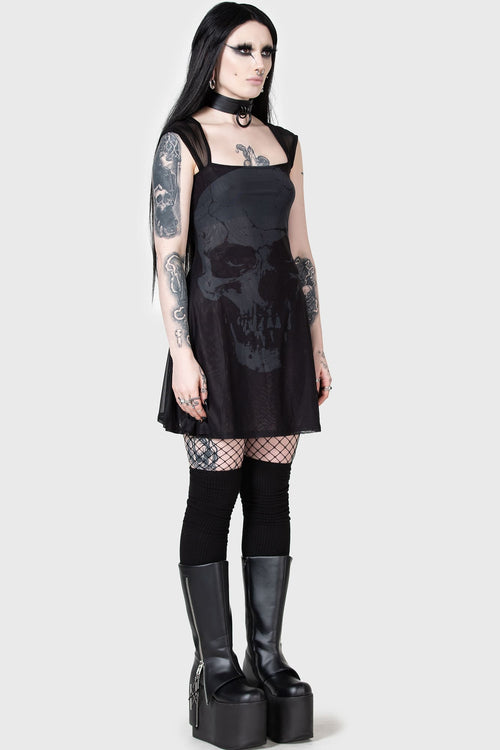 Killstar Death Valley Mini Dress Black