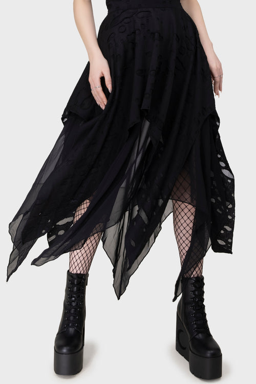 killstar Death Valley Skirt Black
