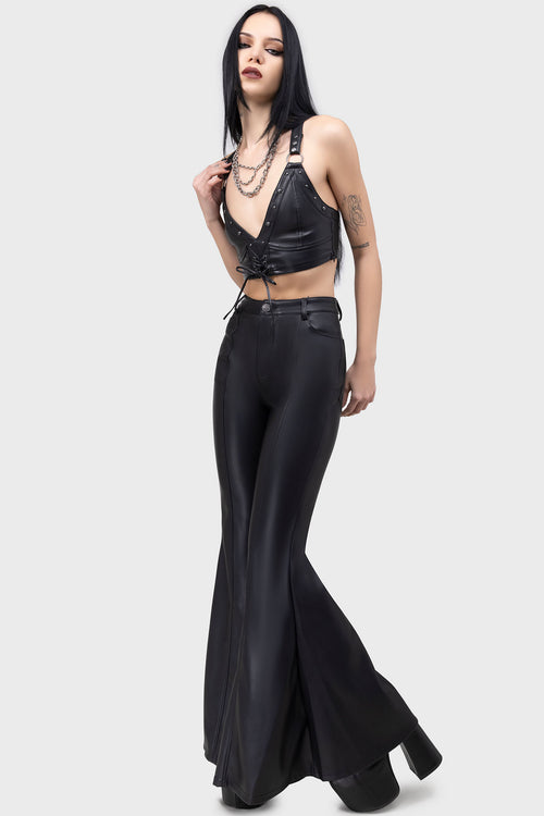 Killstar Deaths Denime Flares Black