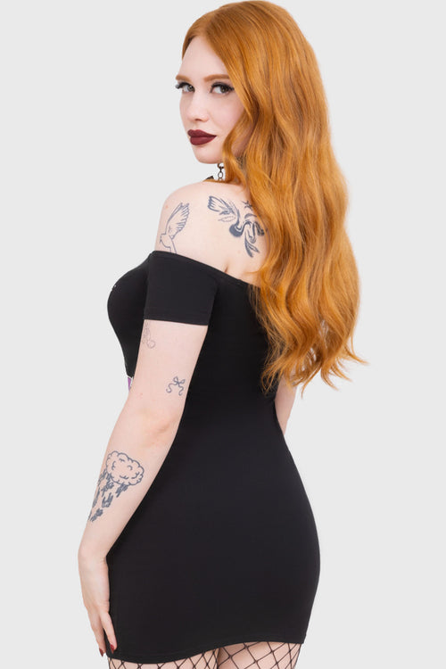 Killstar Delete Ur Ex Dress Black