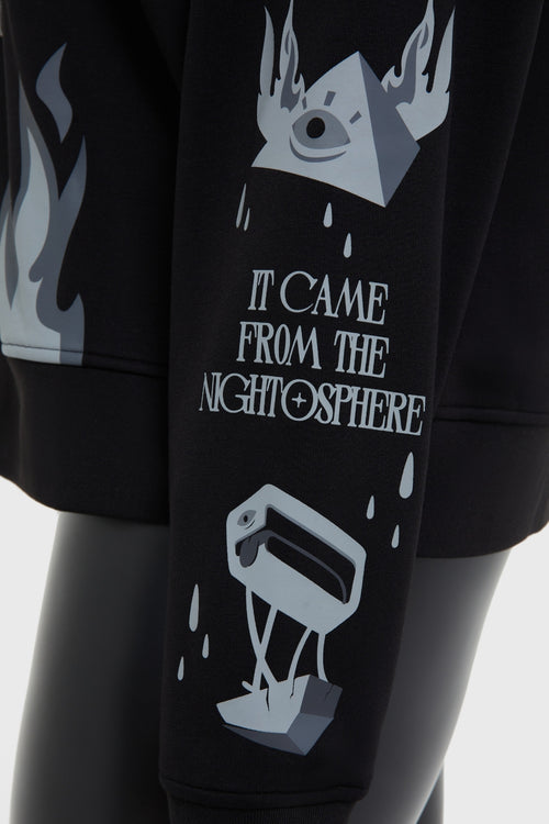 Killstar Demon Eyes Hoodie Black