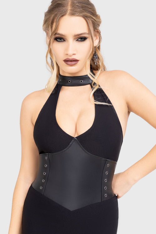 Killstar Desdemonia Dress Black