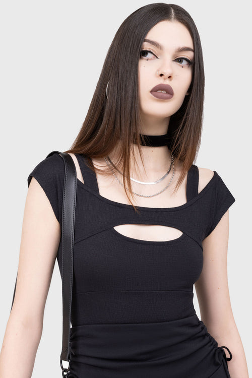 killstar Desolium Top Black