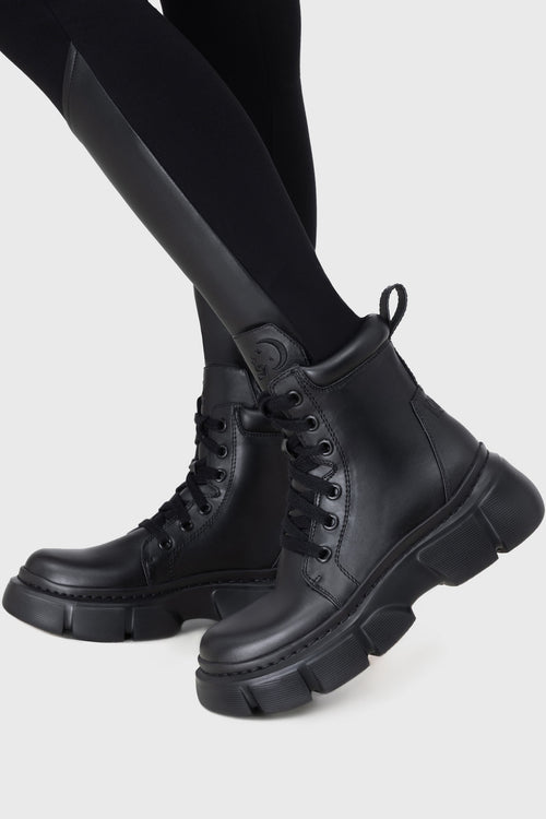 Killstar Discordant Boots Black