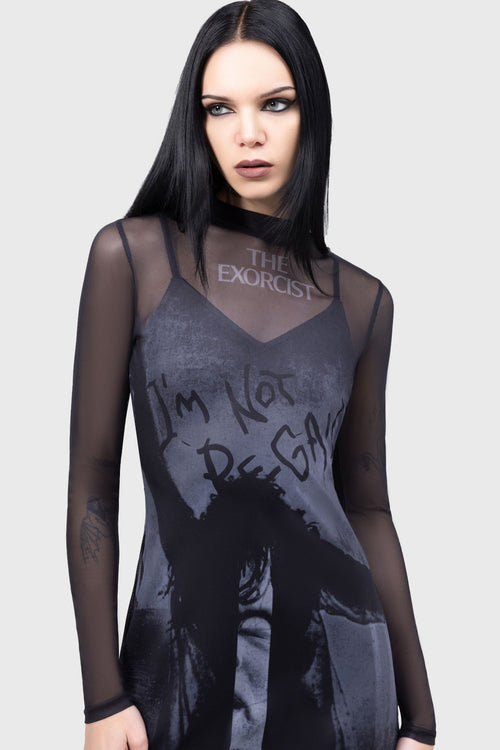 Killstar Do You Know What She Did? Maxi Dress Black