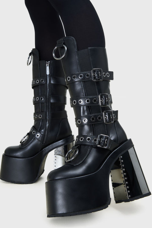 Killstar Dominia Boots Black