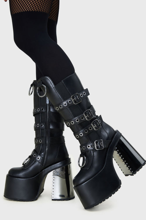 Killstar Dominia Boots Black