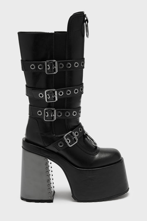 killstar Dominia Boots Black