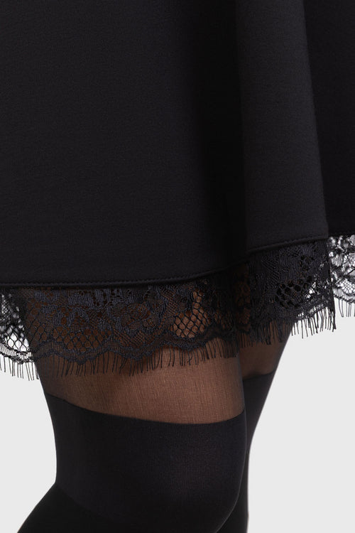 Killstar Draculana Skater Dress [B] Black