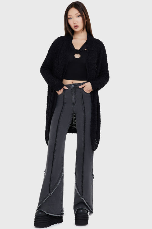 Killstar Dreadrift Cardigan Black