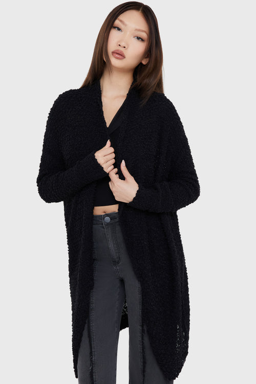 Killstar Dreadrift Cardigan Black