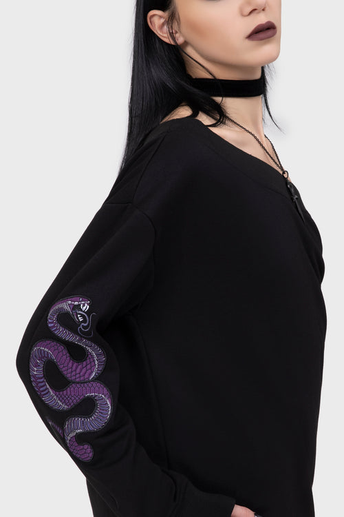 Killstar Dreadwood Sweatshirt Black