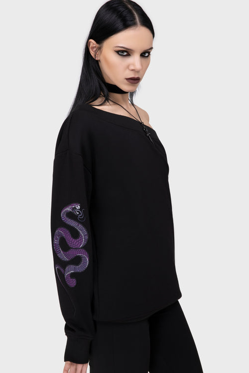 killstar Dreadwood Sweatshirt Black