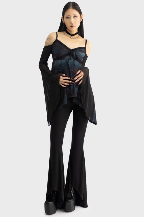 Killstar Dreamanicon Tunic Top Black