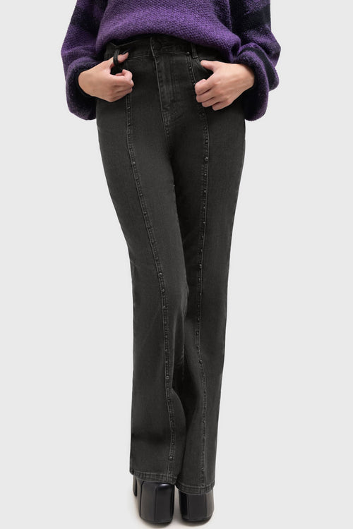 Killstar Dusk Dyed Jeans Black