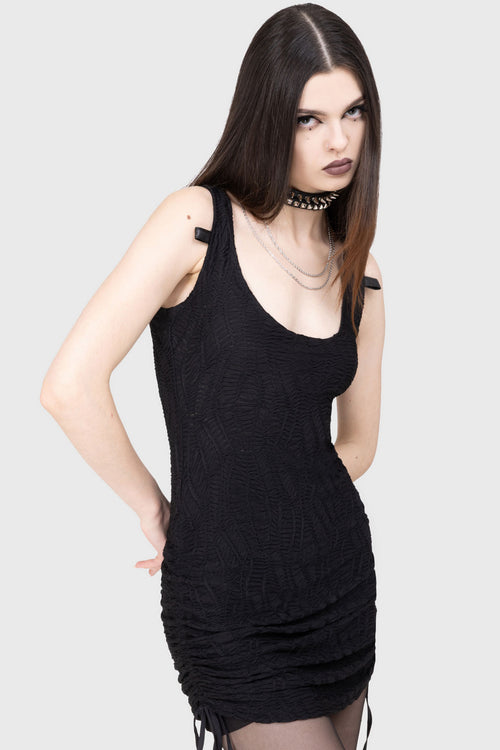 Killstar Dusk Nomad Dress Black