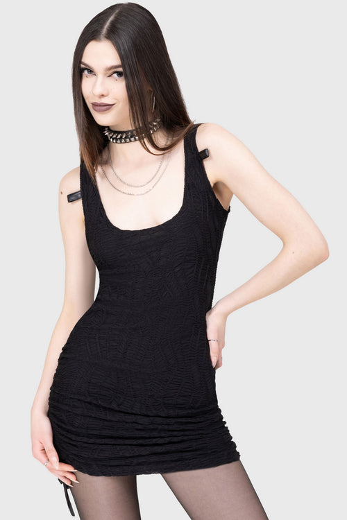 Killstar Dusk Nomad Dress Black
